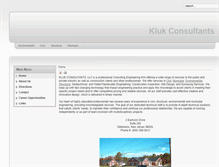 Tablet Screenshot of klukconsultants.com